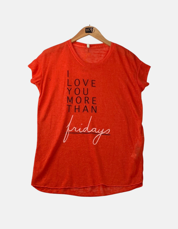 Orange T-shirt FM